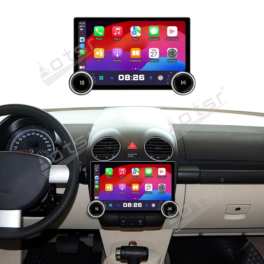 Android 15 11.5 Inch Multimedia Player Touch Screen Car Radio For Volkswagen Beetle 2003-2010 GPS Navigation Carplay Head Unit