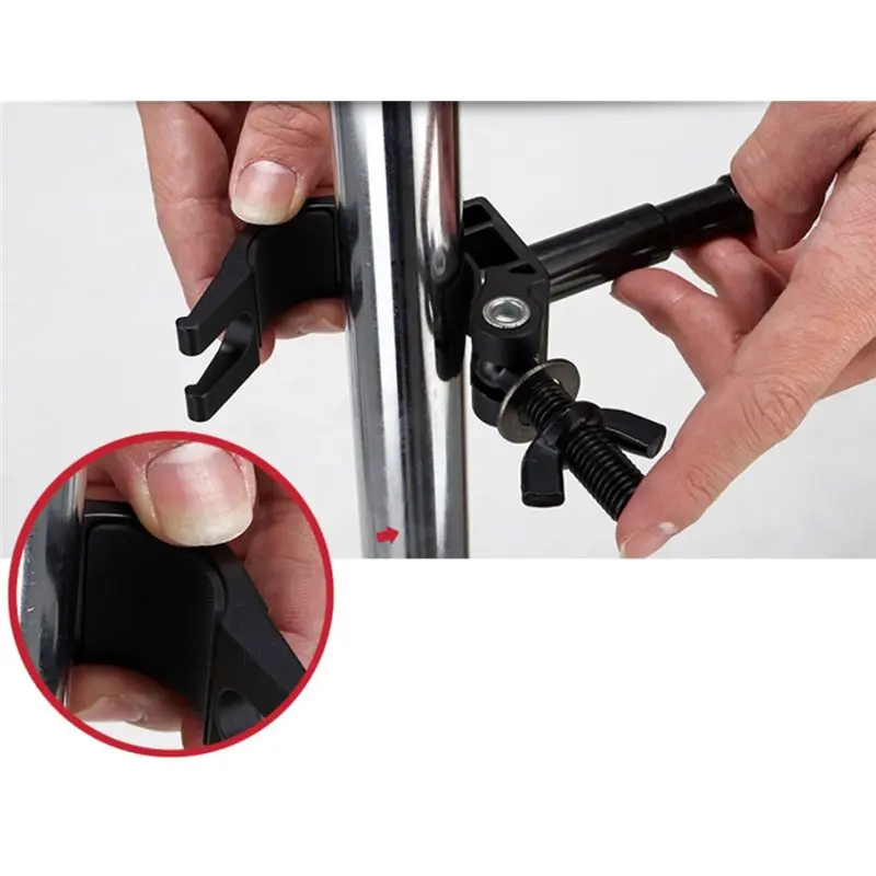 [LXYA68Z!] Video Tube Clamp Coupler 30-35Mm 40-50Mm For LED For LED Photographic Studio Light Flash Speed Light Male/Female Stud