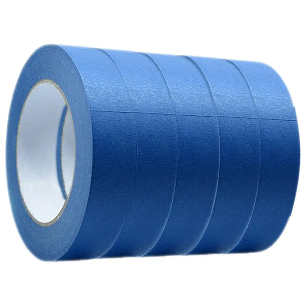 

5pcs Blue Masking for Painting 1cm Paint Masking Tape Wide Strong Adhesion Automotive Artist Tape DIY Projects