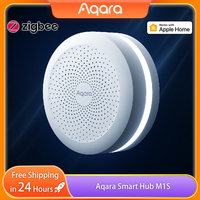 Newest Aqara Smart Hub M1S Gateway Wireless Zigbee 3.0 Matter Wifi RGB LED Night Light Remote Control For Xiaomi Apple Homekit