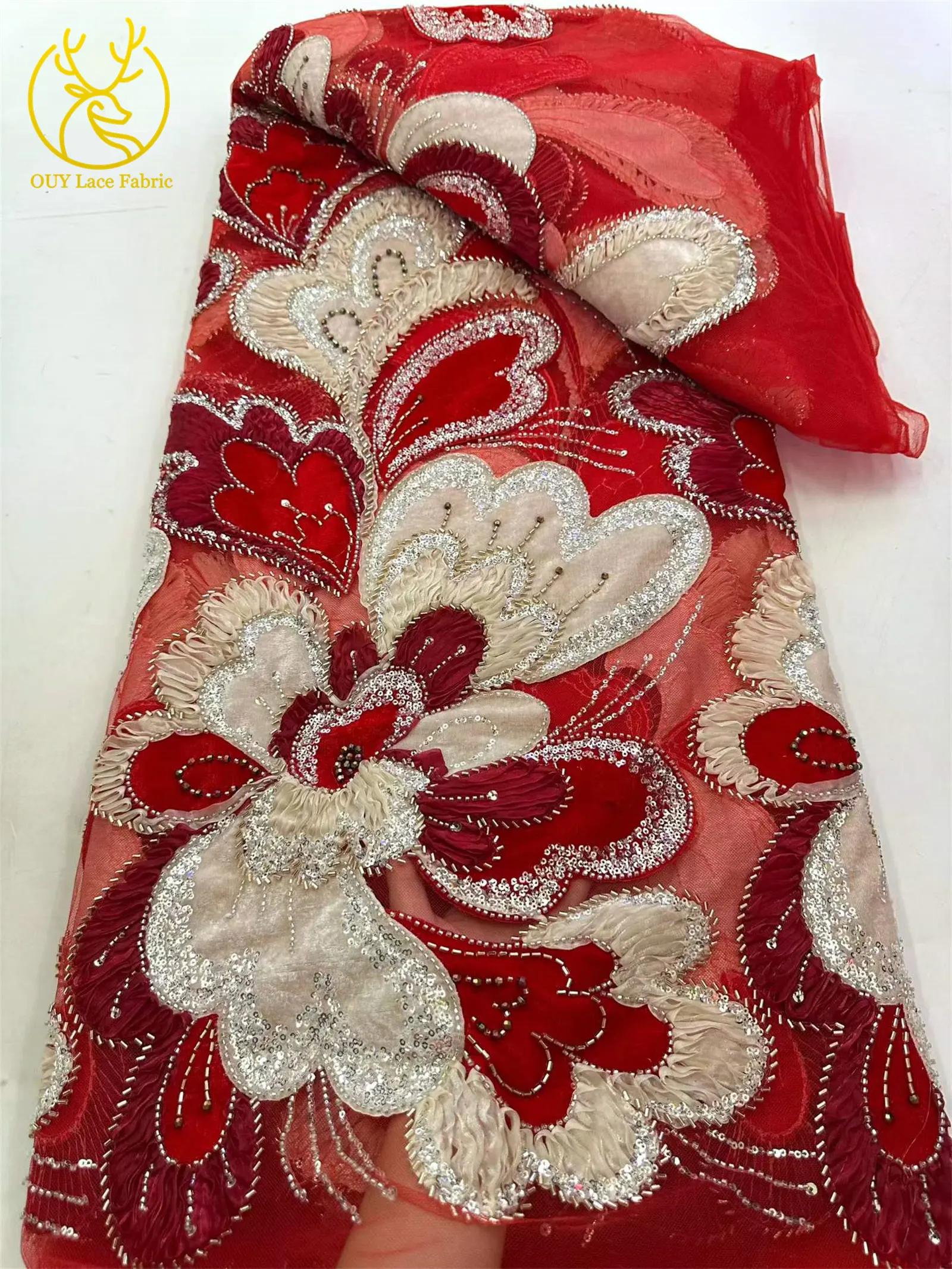 Modna afrykańska aksamitna kor – Velvet Fabric Embroidery recenzja i cena