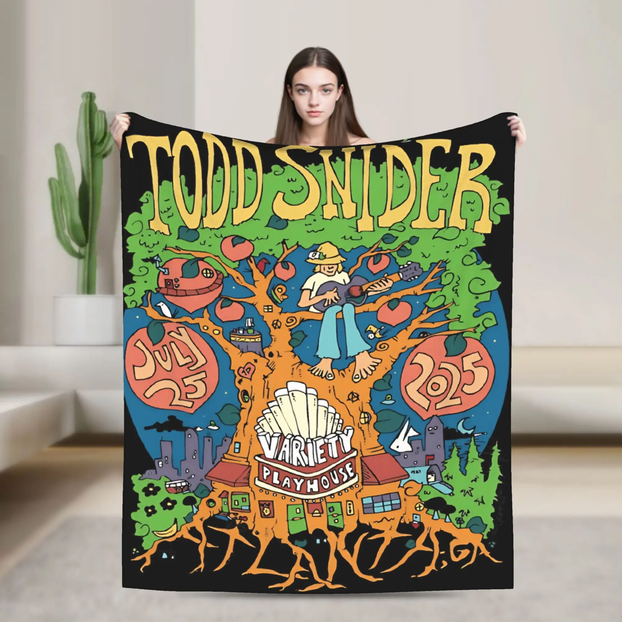 

Country Music Singer Todd Snider Blankets Quality Soft Warm Throw Blanket Winter Boy Girl Living Room Pattern Bedspread