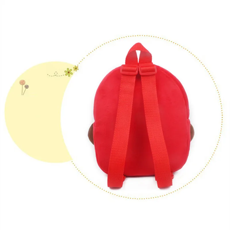 Cute 1-3 year old children\'s backpack, plush toy backpack, early education baby backpack, Korean version cartoon backpack