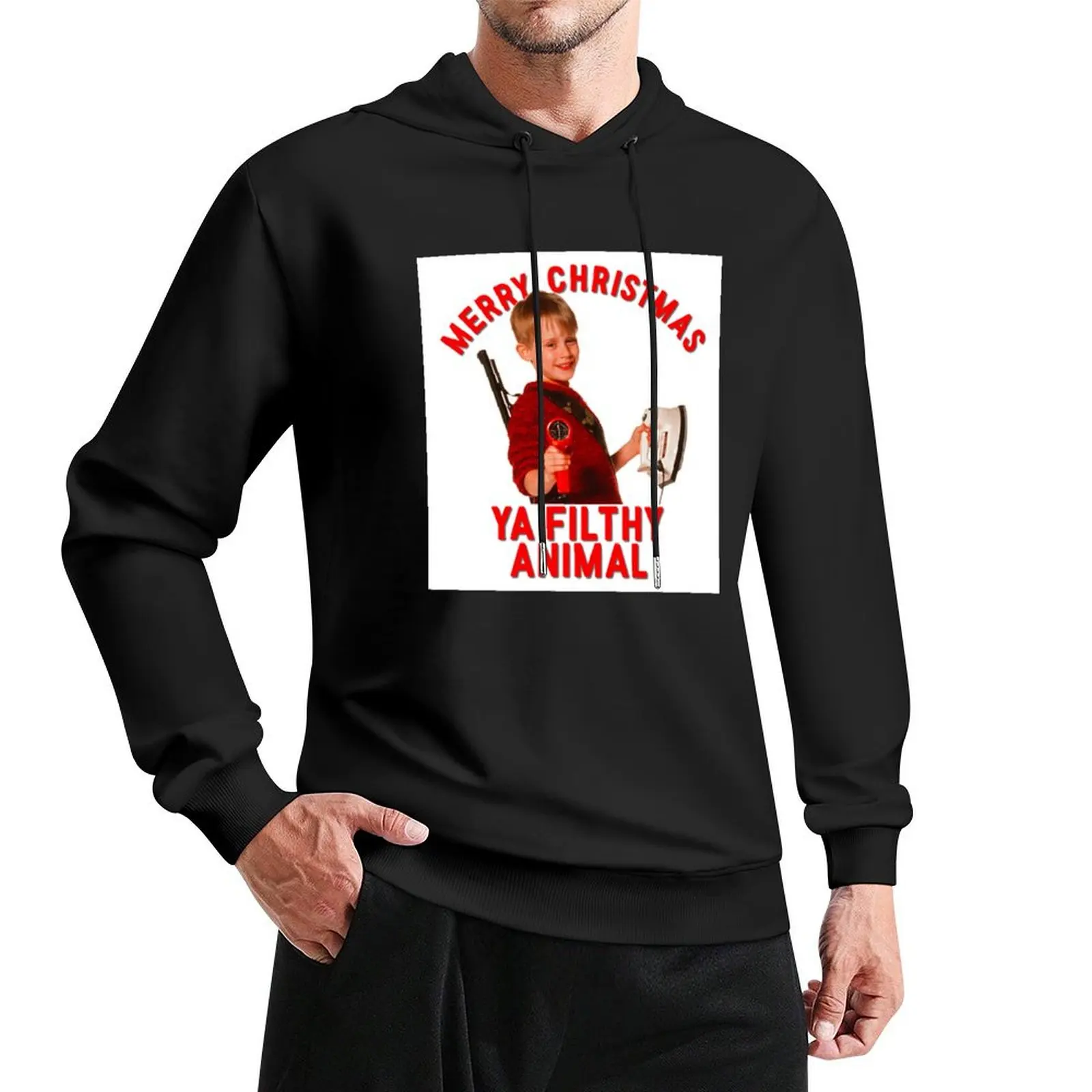 

Merry Christmas Ya Filthy Animal Pullover Hoodie korean style clothes anime clothes mens clothes pullover hoodies
