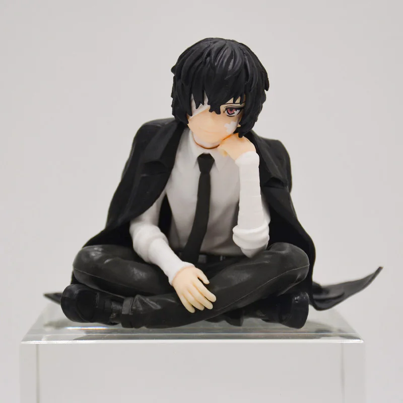 Bungo Stray Dogs Osamu Dazai Anime Figure Chuya Nakahara Action Figure Ryunosuke Akutagawa Figurine Collecible Model Doll Toys