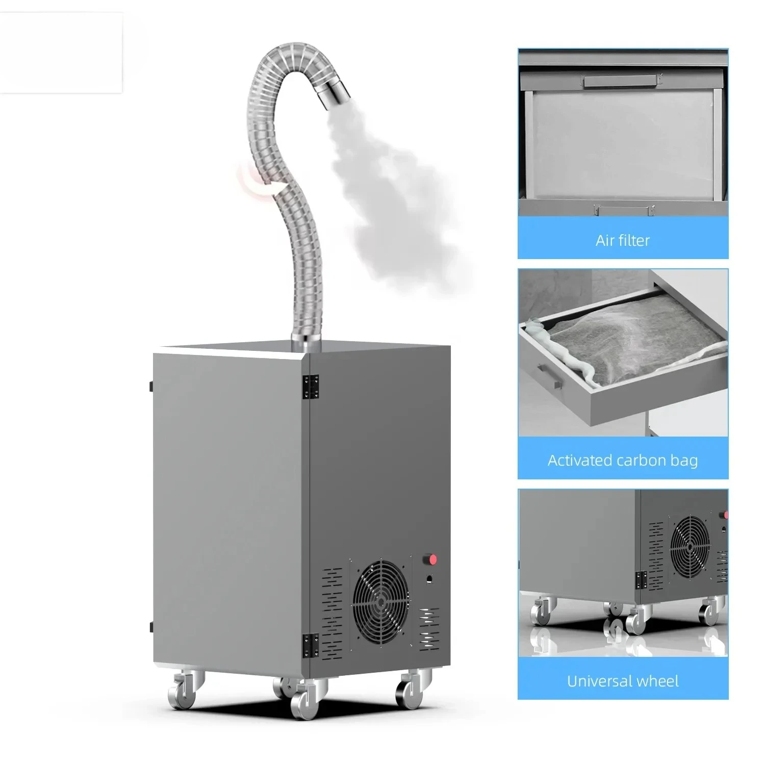 CY50 Factory Prices DTF Printer Lampblack Smoke Air Filter Making Machine for Gas Disposal Machinery