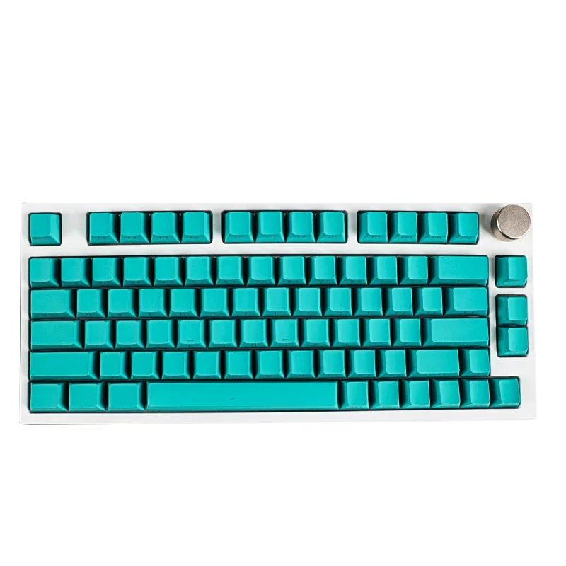 133 Keys Keycaps for Mechanical Keyboard Marrs Green Side Print PBT Double Shot OEM Height AULA F75 GK61 Anne Pro 2 Game PC