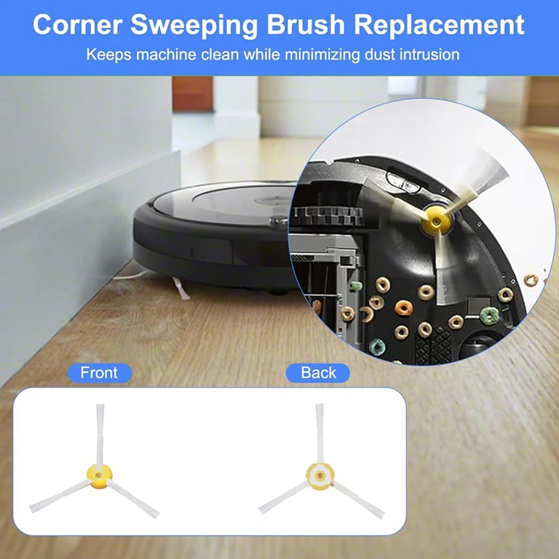 Vervangende onderdelen voor Irobot Roomba 600-serie 694 690 600- en 500-serie 595 585 564 Robotstofzuiger Borstelfilters