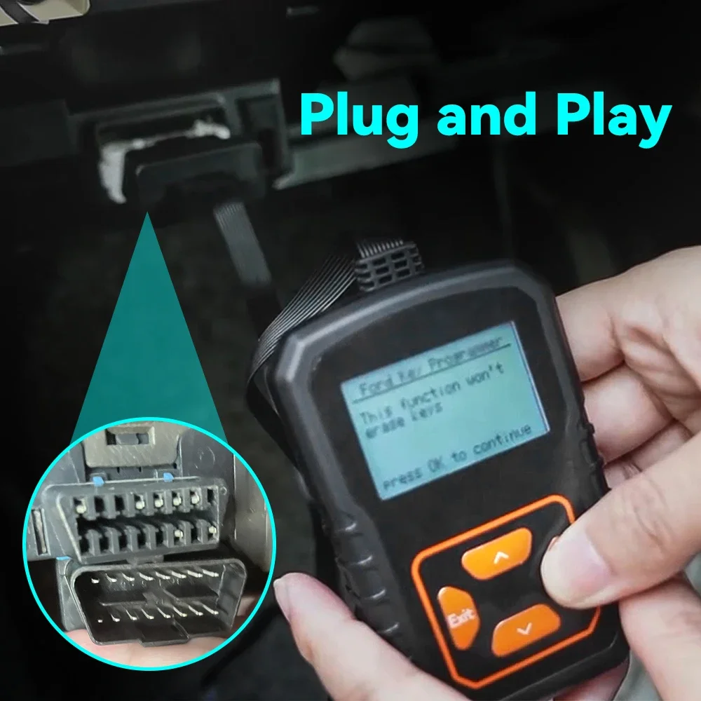 KEYYOU OBD Programmer Remote Key For Dodge Caravan Challenger Charger Journey Chrysler Town & Country 300 Jeep Grand Cherokee