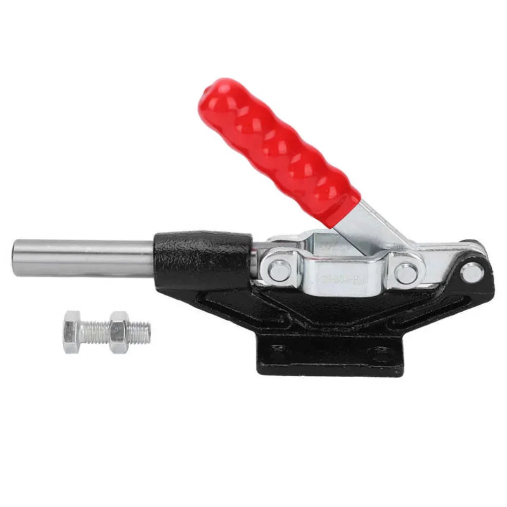 GH-304HM Toggle Clamp Push-Pull Vertical Compact Fixture Quick Release Push Rod Clamp Hand Tool Accessories