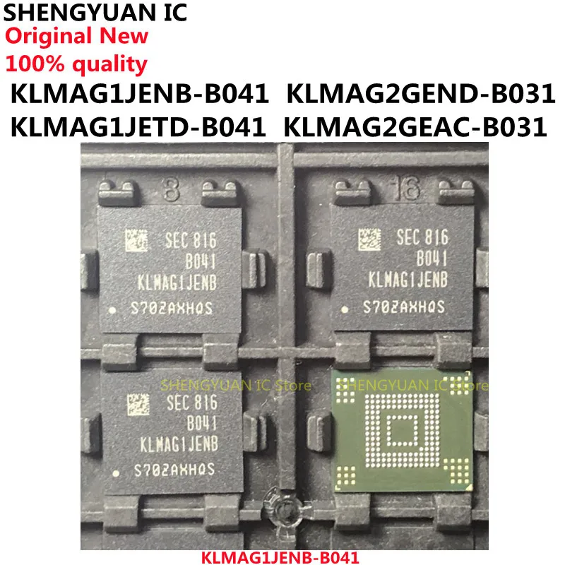 

5Pcs KLMAG1JENB-B041 KLMAG1JENB KLMAG1JETD-B041 KLMAG1JETD KLMAG2GEND-B031 KLMAG2GEND KLMAG2GEAC-B031 KLMAG2GEAC 100% new