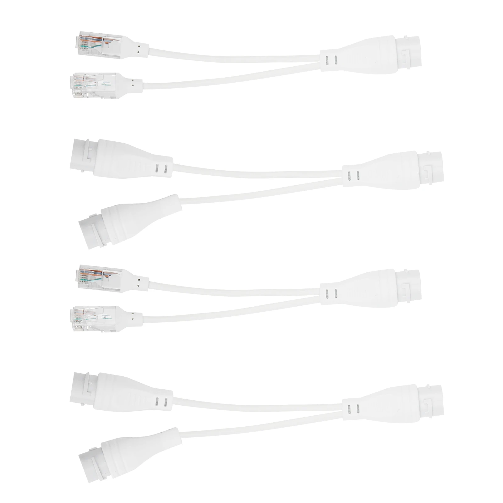 2 Set POE Splitter Separator Adapter 1 to 2 Rainproof Injector Cable For CCTV Video Surveillance Equipment view 5