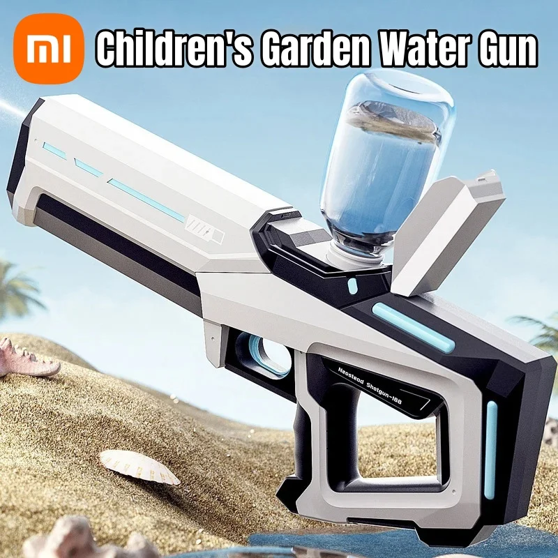 

Летний электрический водяной пистолет Xiaomi для взрослых и детей, садовый автоматический импульсный брызговик высокого давления, игрушка Viral IPX7, водяной бластер