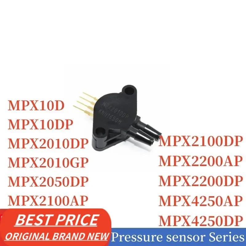 MPX10D MPX10DP MPX2010DP MPX2010GP MPX2050DP MPX2100AP MPX2100DP MPX2200AP MPX2200DP MPX4250AP MPX4250DP Pressure sensor Series