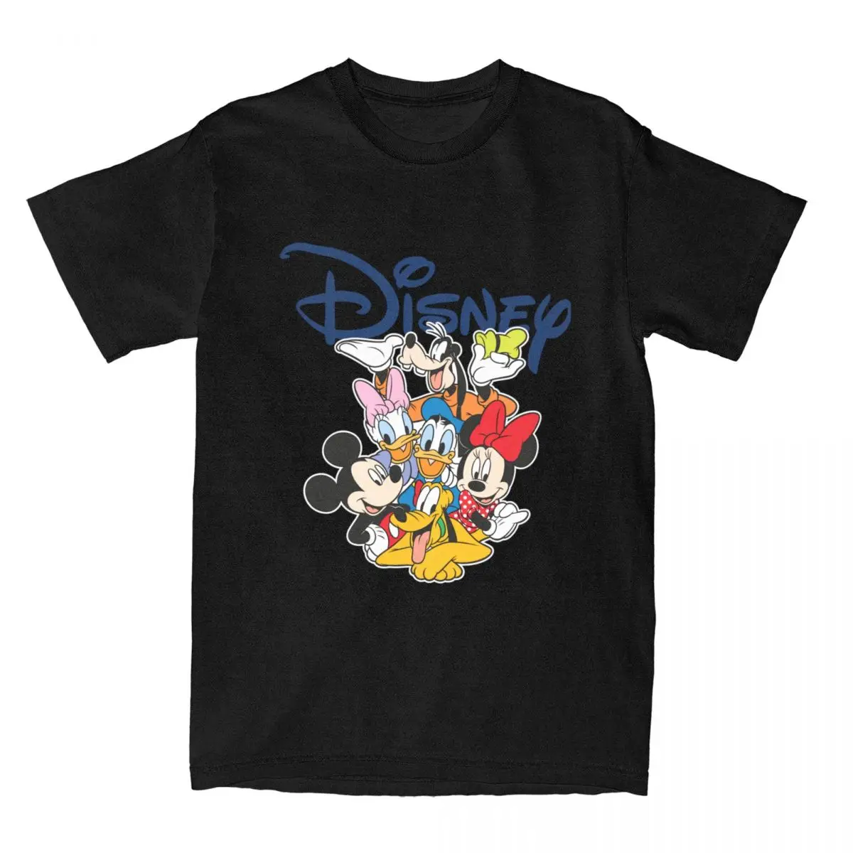 Men Women's Mickey And Friends Shirt Stuff Cotton T-shirt Clothes Leisure Tee Shirt Summer