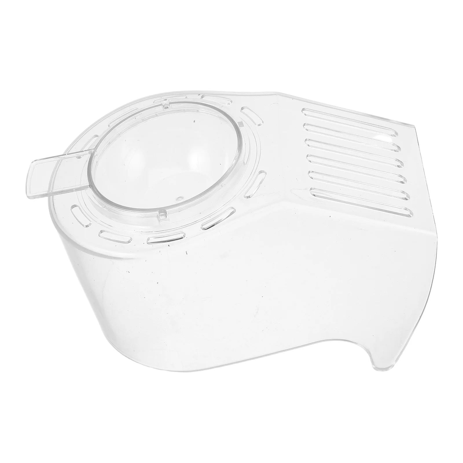 

Popcorn Machine Replacement Cover Transparent Acrylic Lid Heat Insulated Secure Fit Splash Guard for Popcorn Maker Parts