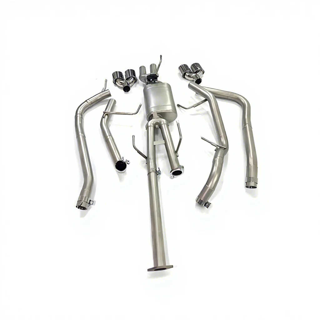 

Customized For DOSToyota Tundra 5.7L Pickup Truck Ss304 Muffler Sport Valved Catback Exhaust