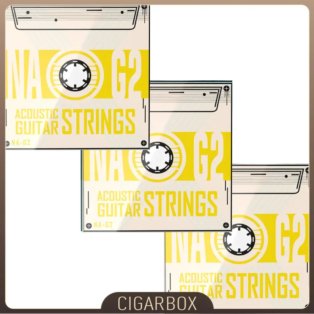 NAOMI Strings Acoustic Guitar  Phosphor Bronze Coating Classical 011-052 Extra Light NA-G2 Guitarra  Accessories