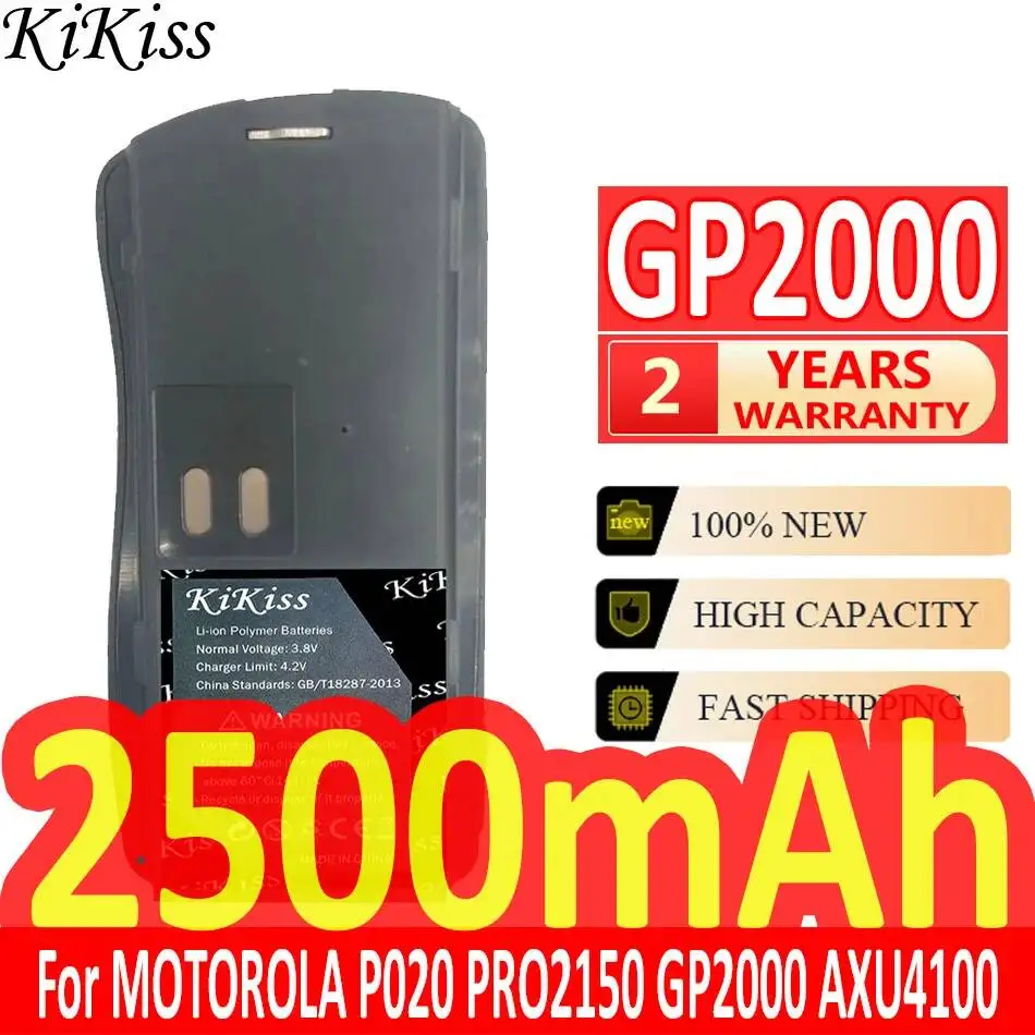 

Battery 2500mAh For Motorola Moto P020 P030 CP125 VL130 PRO2150 GP2000 AXU4100 AXV5100 GP2100 P2150 BC120 PMNN4063BR