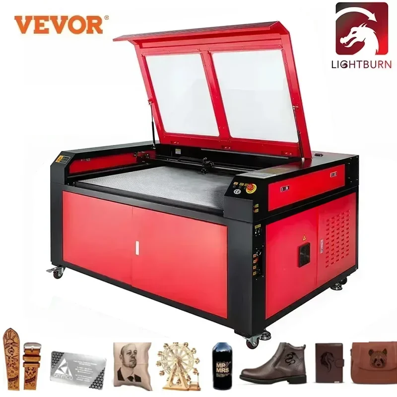 SIHAO RUIDA CO2 Laser Engraver Laser Engraving Machine Compatible With Lightburn 60W-130W Laser Tube Woodworking Acrylic Tools