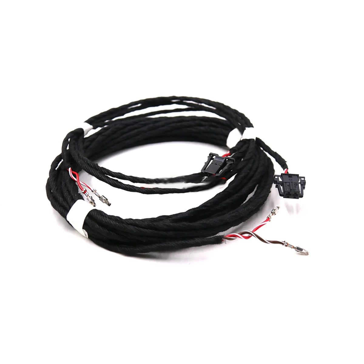 For Audi A3 8V 10 Channel Upgrade 12 Channels Front Midrange Speaker Wire + Rear Subwoofer Wire Cable