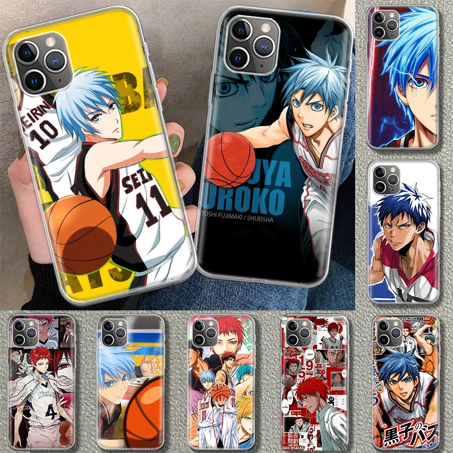 Kuroko Basketball Anime Phone Case Cover For iPhone 11 12 13 14 15 16 Pro Max Apple X XS XR 7 Plus 8 + Art Customized Fundas 14