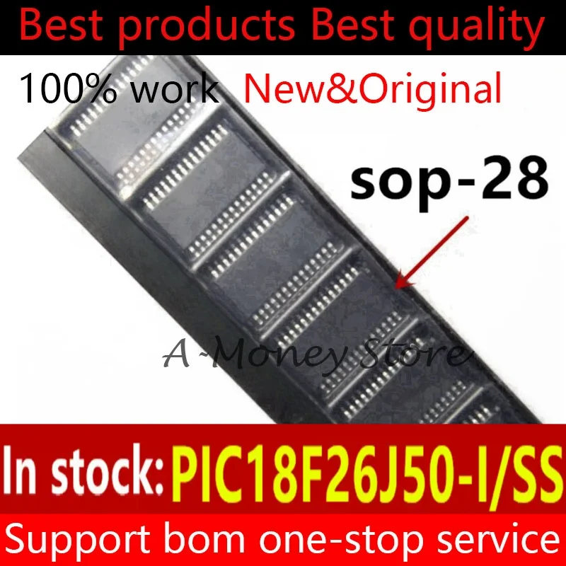 (5-10pcs)PIC18F26J50 PIC18F26J50-I/SS sop-28
