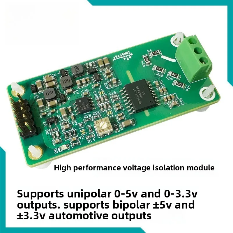 

AMC3330 High Performance Voltage Signal Isolation Module / 400V Input / Single and Double Pole Output / Adjustable Zero Point