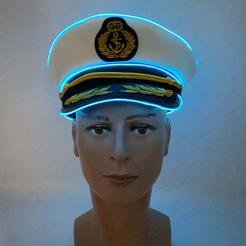 LED Light-Up Pirate Hat & Party Mask – detail image 40