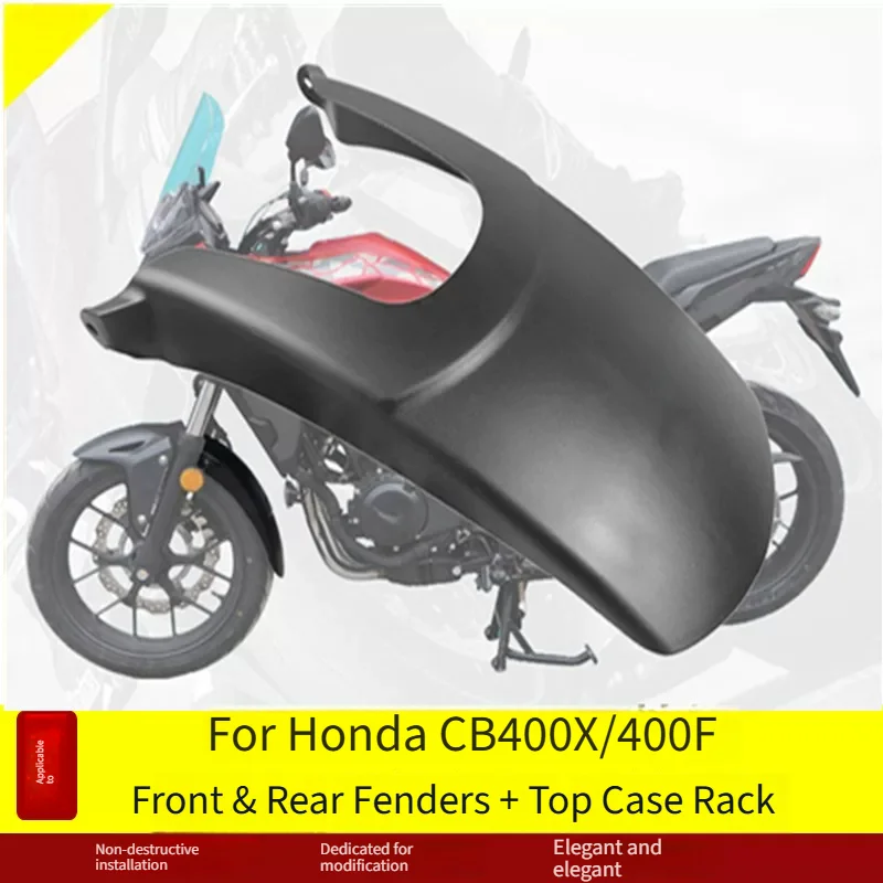For Honda CB400X CB400F Motorcycle Extended Front And Rear Fender Splash Guard Modification Accessories