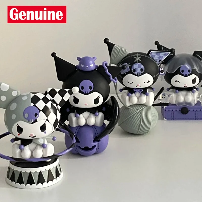 

Genuine Sanrio Kuromi Dark Tale Series Blind Box Action Figure Kuromi Mystery Box Anime Figure Collection Girls Surprise Gift