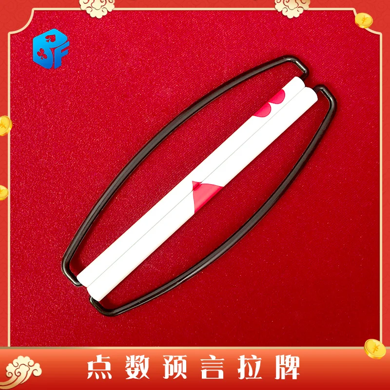 joked prediction Pull poker card prophesy interaction Funny Prediction Banner magic tricks Mentalism Professional Stage Magia