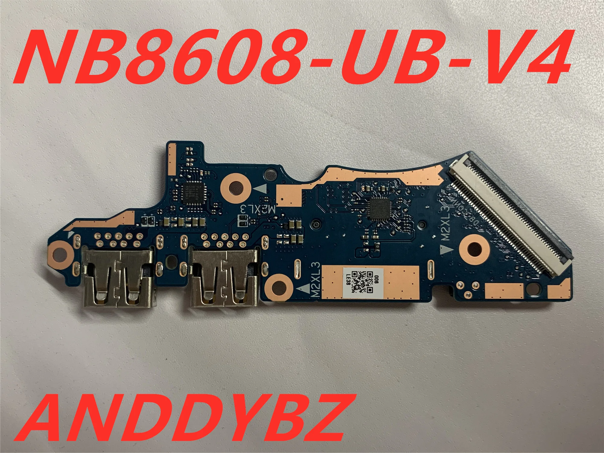 

Used Genuine Board For LENOVO Ideapad S540-15IWL USB Power Button Board NB8608-UB-V4 100% TESED OK