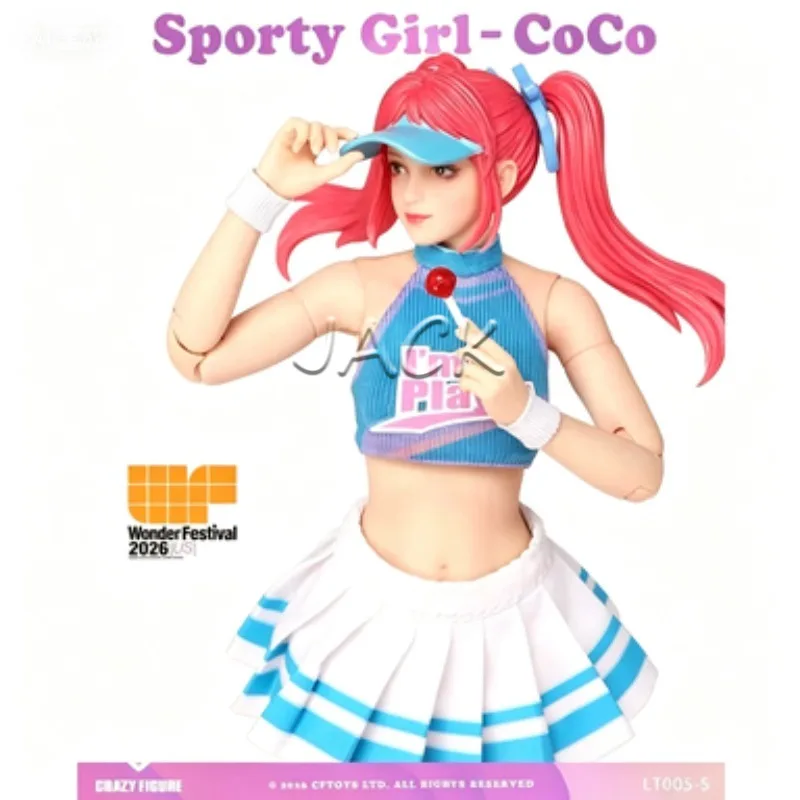 In Stock CFTOYS Sports Girl Coco 1/12 Scale 2026 WF Limited Edition Action Figure Model Collection Gift