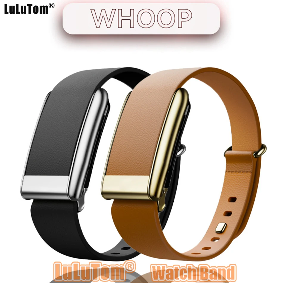 

Fashion Buckle Leather Belt Watch Strap For WHOOP 5.0 MG Soft-Touch Wristband for WHOOP 5.0 Elegant Slim Waist Replacement Band