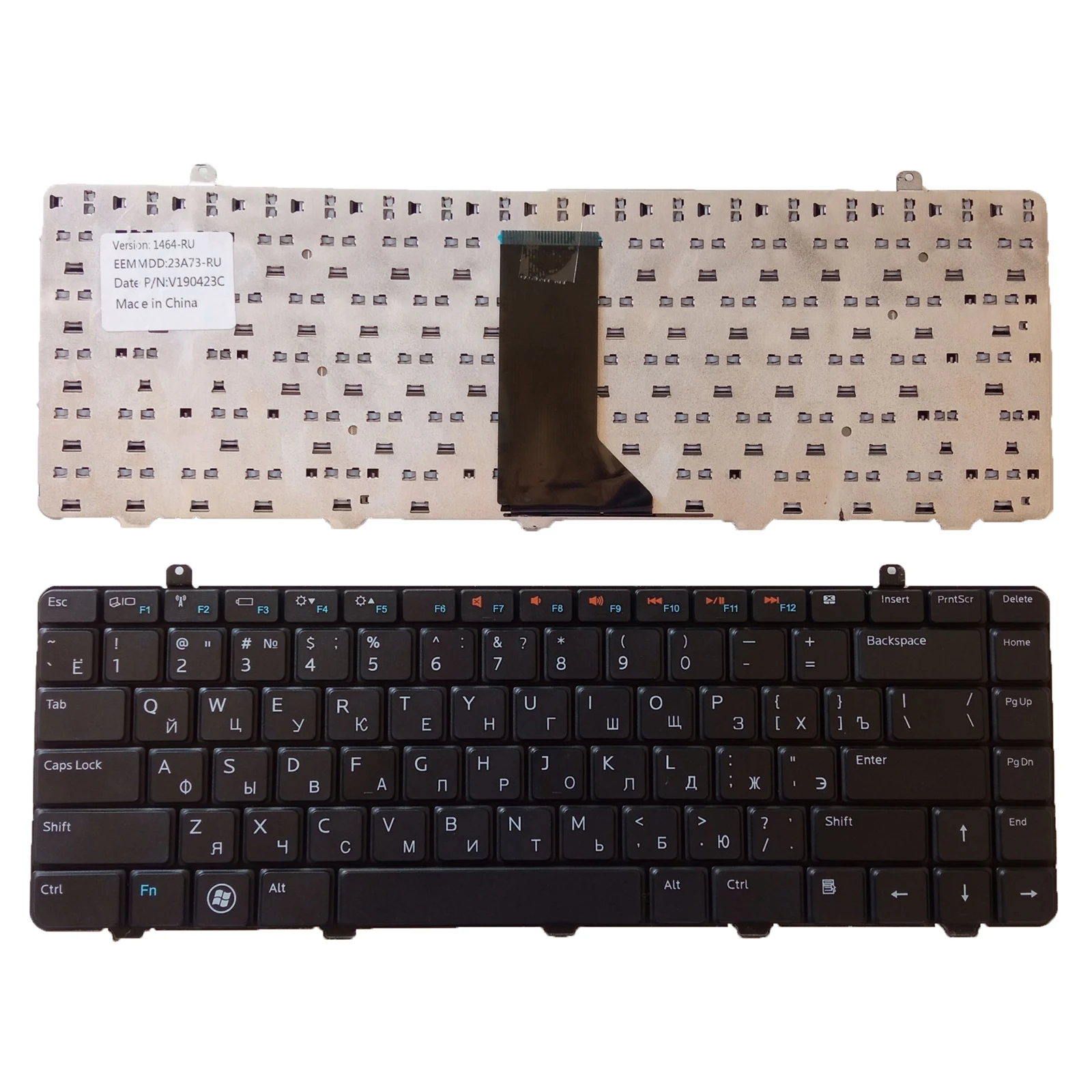 

RU Keyboard New For Dell Inspiron 1464 1464D 1464R P09G JVT97 NSK-DJE01