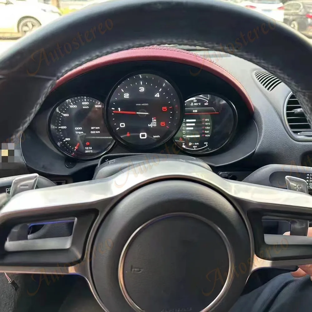 

For Porsche Macan 2015-2022 Digital Cluster Virtual Cockpit Car Multimedia Player Odometer Dashboard Speed LCD Screen Meter