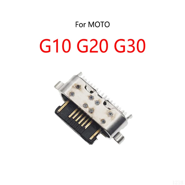 10 SZTUK/LOT dla Motorola MOTO G10 G20 G30 / One Power P30 Note XT1942-1 USB Charging Dock Charge Socket Port Jack Plug Connector