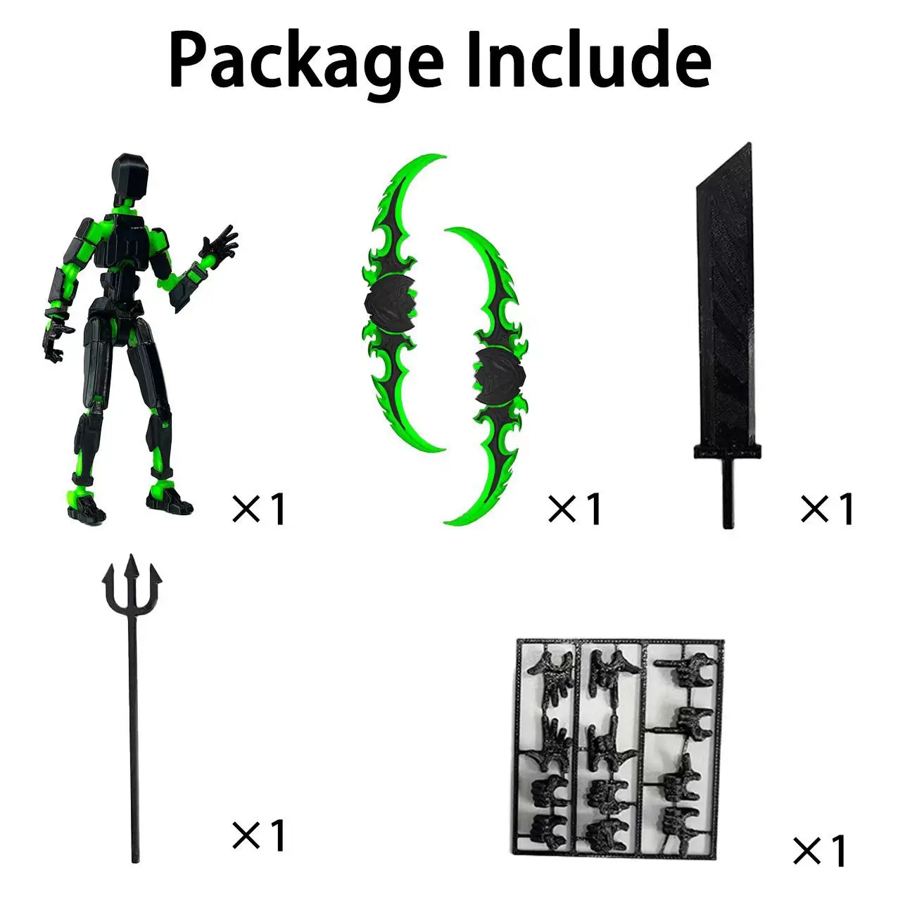 T13 Action Figure 3D Multi-Jointed Movable Shapeshift Robot Creative Lucky 13 Figure for Collectors Desktop Decorations