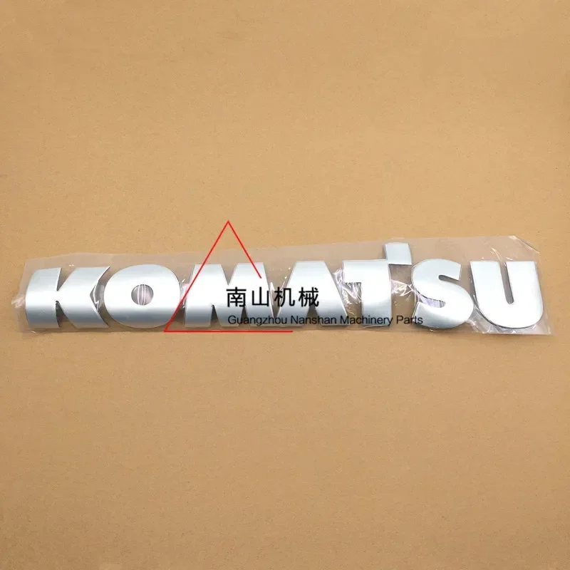 Image of Komatsu PC 200 210 220 240-8mo Cab Metall Logo Aufkleber Aluminium Tür Kleines Schild Bagger