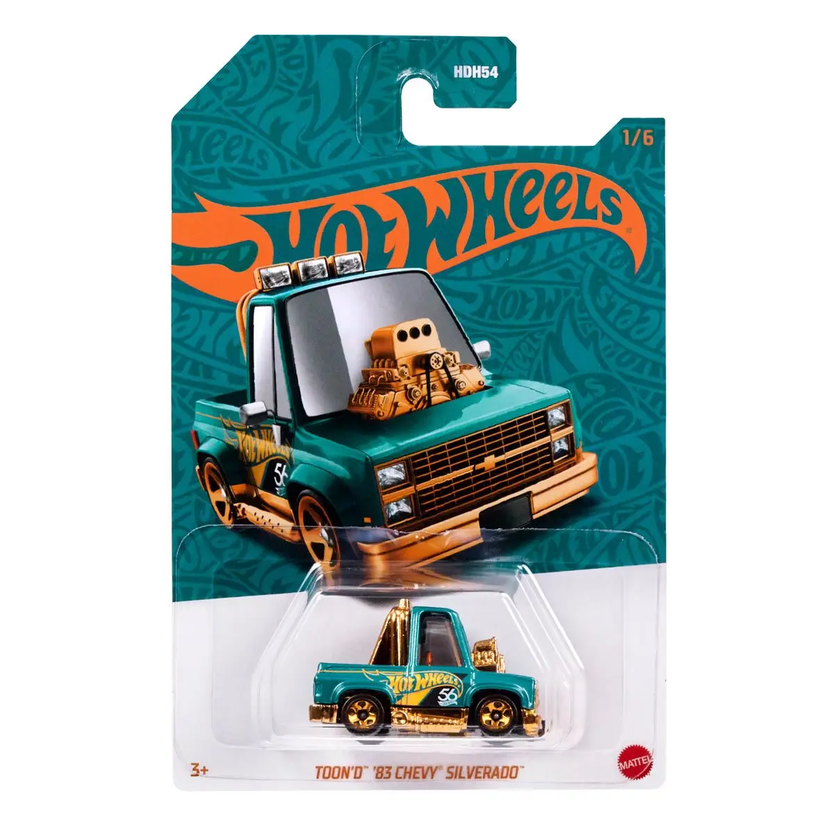 Hot Wheels Cars HDH54-E 56th Anniversary Edition 1/64 Metal Die-cast Model Toy Vehicles