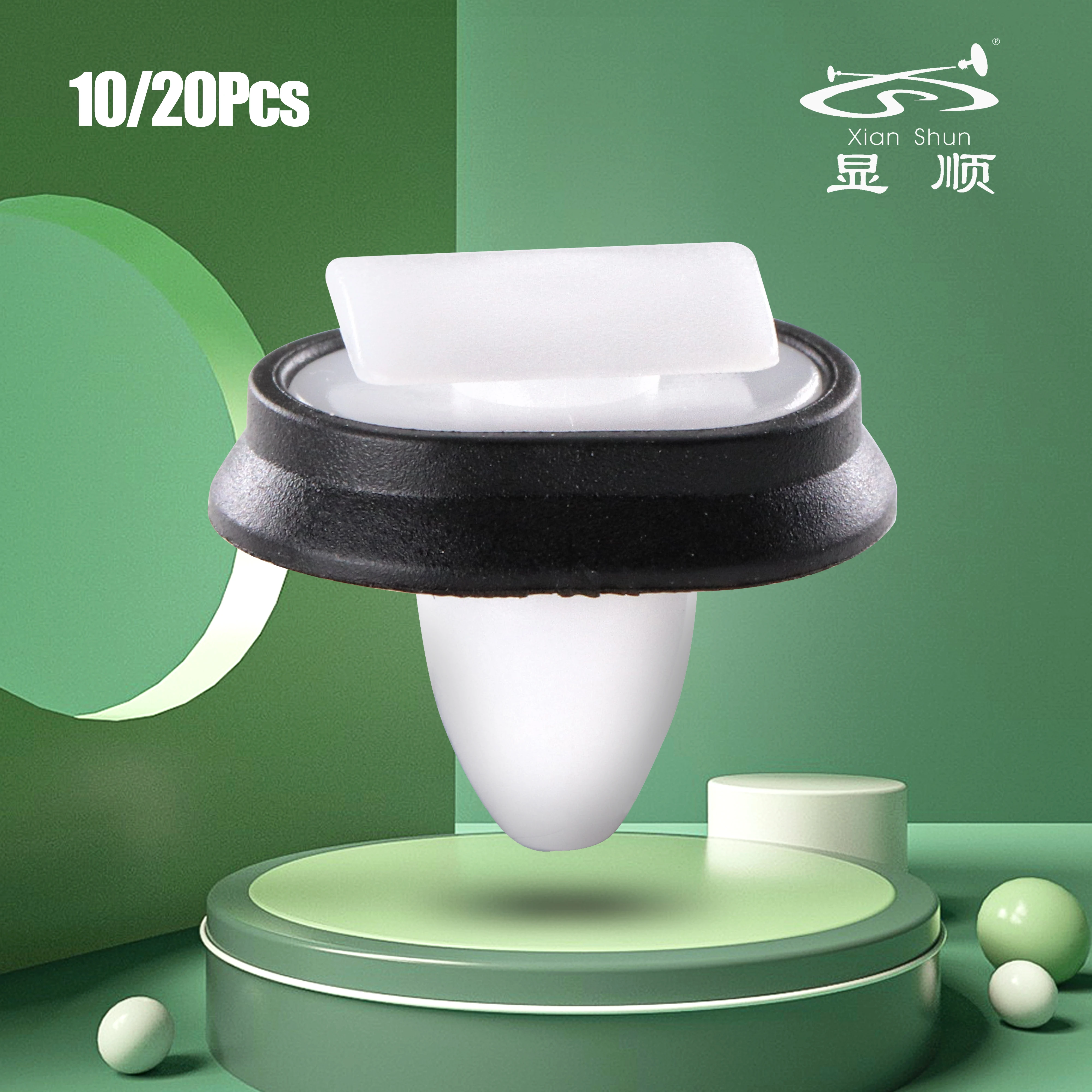 

10/20Pcs White POM Trim Panel Interior Replacement Parts Car Fastening Clips Car Accessories 71728806 856543 68093998A