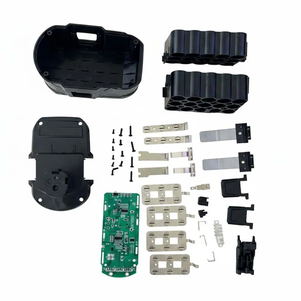 FOR Battery Case Plastic Shell Charging PCB For Battery Charging Protection Board For P108 P103 18V Battery Pack Repair Kit