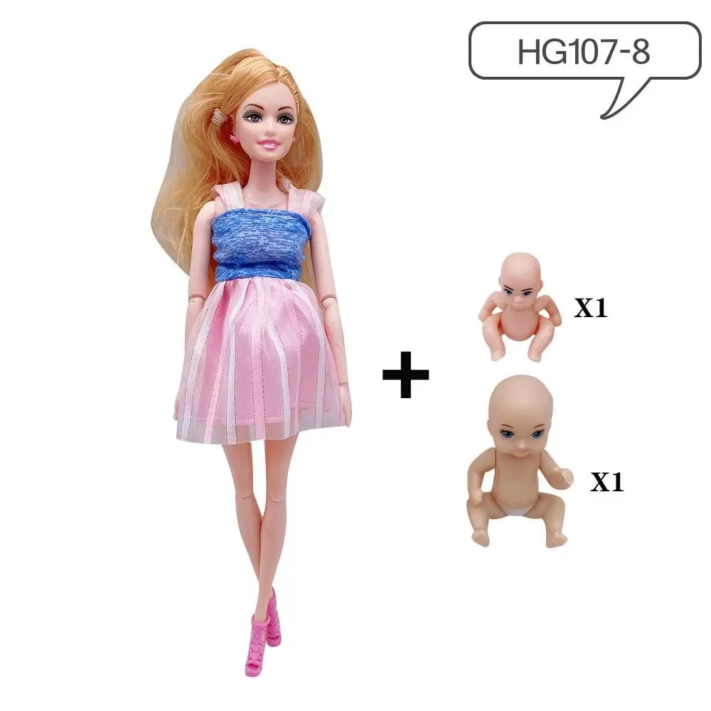 لعبة أطفال تعليمية أمي دمية نشطة مشتركة متعددة الوظائف BJD دمية كبيرة البطن الحمل ألعاب أطفال دمى ألعاب تعليمية