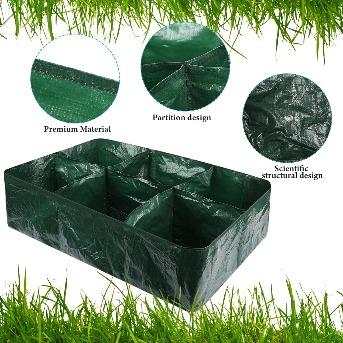 Plant Growing Bags for Indoor Cultivation Potato Grow Pots Large Plants Mushroom Bag Sac De Plantation Garden Planting Fabric