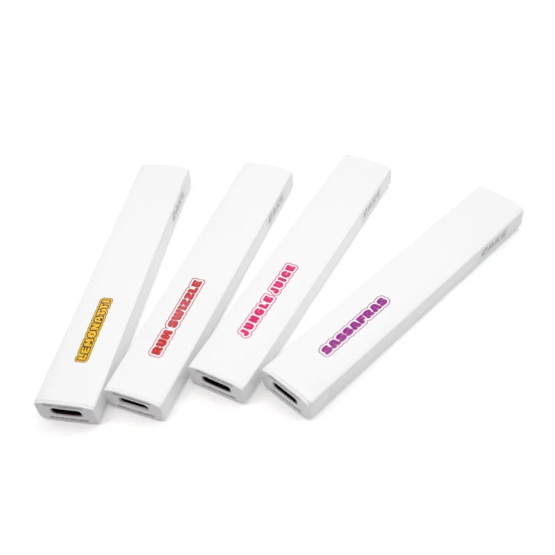 Benutzer definierte Kuchen Vape Pen Kit 1ml Kapazität 280mAh Batterie leere Wagen Keramik spule wiederauf ladbare Gerät Vapor izer für dickes Öl