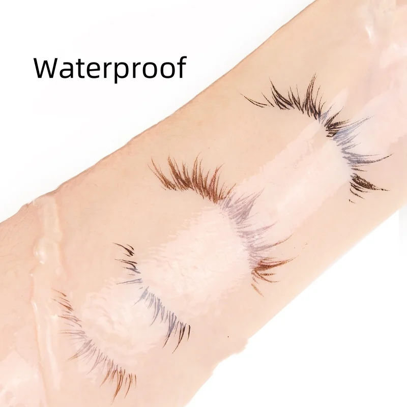 Lápiz Delineador de ojos resistente al agua, cepillo ultrafino 24H, sin manchas, deslizamiento suave, maquillaje diario esencial, 1 ud.