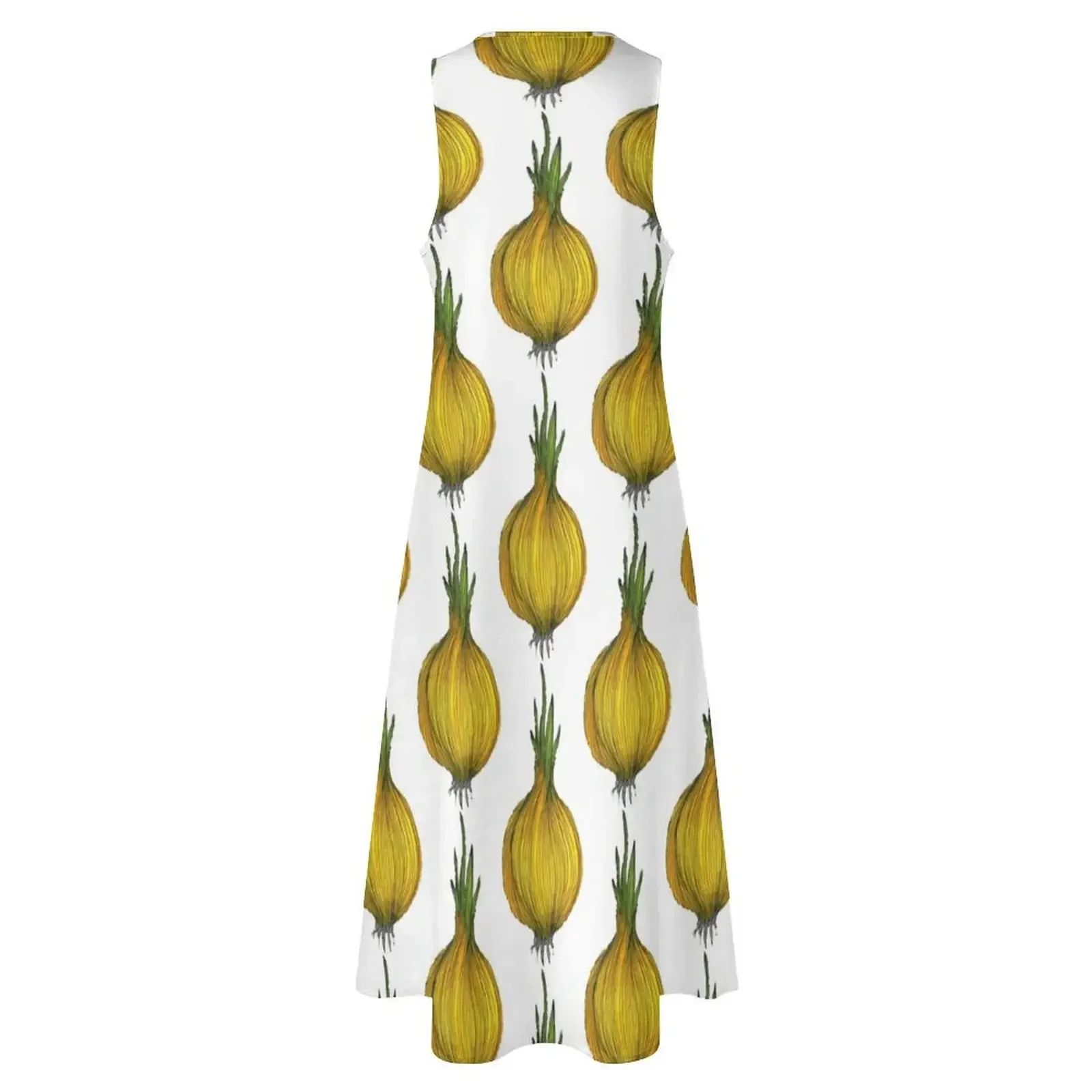 ชุดเดรสยาวลายหัวหอม ชุดราตรีสำหรับงานกาล่า ชุดเดรสฤดูร้อนสำหรับผู้หญิง ชุดเดรสหรูหราสำหรับงานปาร์ตี้ ชุดราตรีออกงาน กระโปรงฤดูร้อน