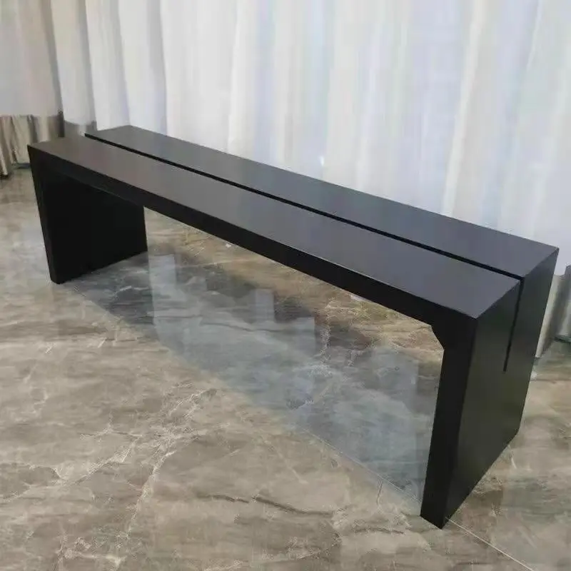 Dining Table Solid Wood Modern Retro for Dining Room for Kitchen Sturdy Construction, Kitchen Dinner Table