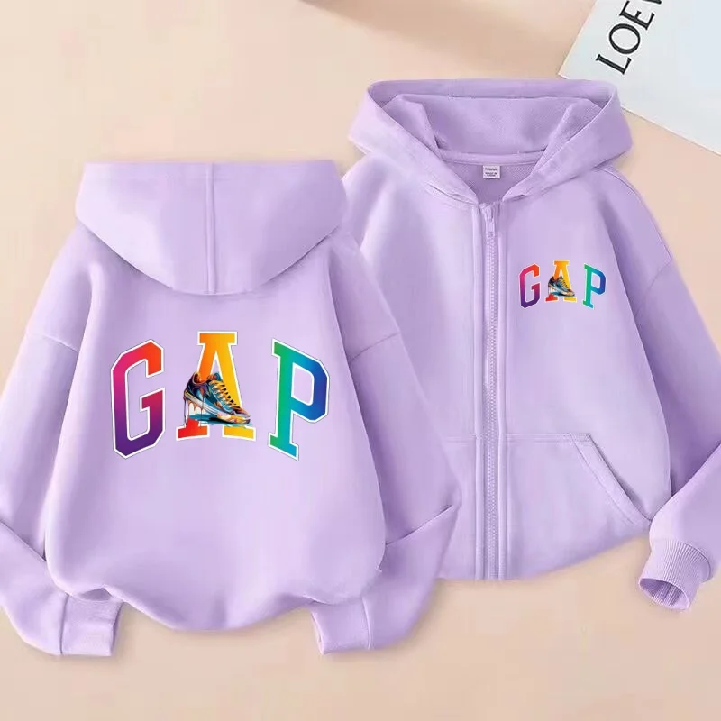 Neuer Kinder-Sport-Sweatshirt im Loose-Fit-Stil, Lässig und Warm mit Reißverschluss-Kapuze, Geeignet für Jungen und Mädchen im Alter von 3 bis 12 Jahren – Detail 13